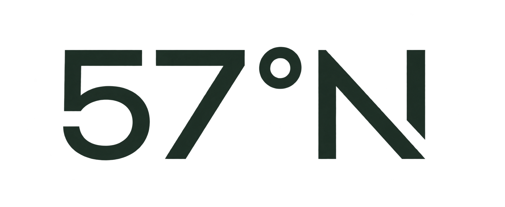 57°N